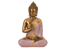 Naložite sliko v pregledovalnik galerije, buda kip buda kipec figura buda buddha  dekoracija za dom buda meditacija buda zascita meditacija abhaya mudra
