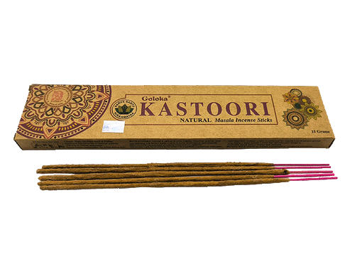 Dišeče palčke goloka eko KASTOORI masala incense disece palcke dišave kadila disave kadilo goloka KASTOORI