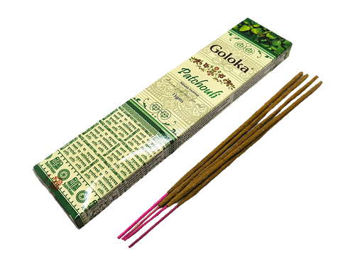 dišeče palčke goloka premium patchouli masala incense disece palcke pačuli dišave disave kadio kadila pačuli goloka za sproscanje