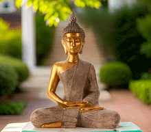 Naložite sliko v pregledovalnik galerije, buda kip buda kipec figura buda buddha  dekoracija za dom buda meditacija buda zascita meditacija 
