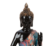 Naložite sliko v pregledovalnik galerije, buda kip buda kipec figura buda buddha  dekoracija za dom buda meditacija buda zascita meditacija vitkara mudra
