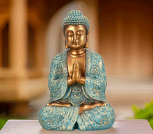 Naložite sliko v pregledovalnik galerije, buda kip buda kipec figura buda buddha  dekoracija za dom buda meditacija buda zascita meditacija 
