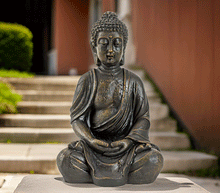 Naložite sliko v pregledovalnik galerije, buda kip buda kipec figura buda buddha  dekoracija za dom buda meditacija buda zascita meditacija 
