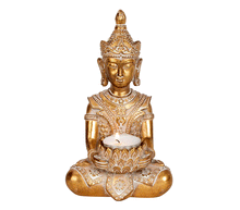 Naložite sliko v pregledovalnik galerije, buda kip buda kipec figura buda buddha  dekoracija za dom buda meditacija buda svecnik zascita meditacija svečnik buda
